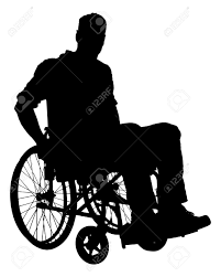 In Voller Länge Von Silhouette Geschäftsmann Sitzt Auf Rollstuhl Auf Weißem  Hintergrund. Vektor-Bild Lizenzfrei Nutzbare Vektorgrafiken, Clip Arts,  Illustrationen. Image 31536403.