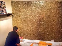 Before applying your glitter wall paint, you will want to take the time to clean your entire wall first. Pin By Deannaalys On Gold Glitter Paint For Walls Glitter Room Glitter Wall