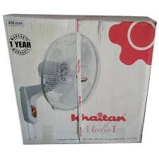 white 400 mm khaitan wall fan warranty