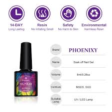 phoenixy nail gel set