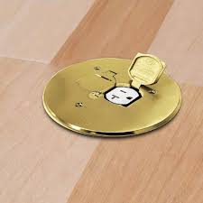 round floor box outlet cover