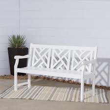 Wood Outdoor Patio Garden Bench