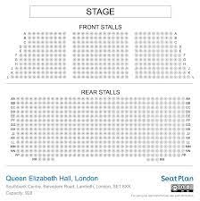 queen elizabeth hall london seating