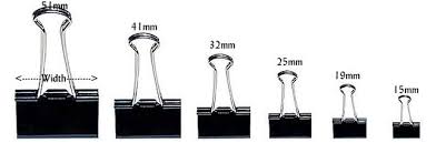 Deluxe Amt Binder Clips Binder Clips Clips Pins Rubber