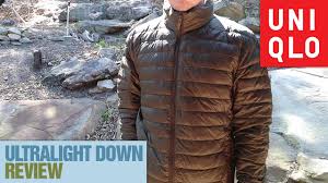 Uniqlo Ultralight Down Jacket Review Youtube