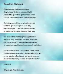 beautiful children poem
