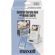 maxell ipod docking station with remote