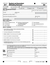 california state withholding form