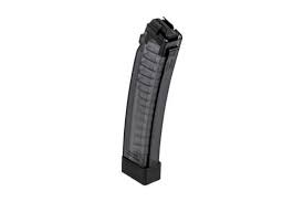 The magazine is 100% made in the usa and counts as three parts for 922r compliance. Manticore Arms 32rd 9mm Cz Scorpion Evo Magazine Black