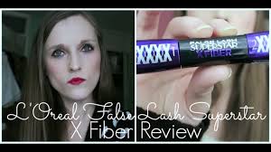 false lash superstar x fiber mascara review