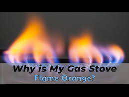 Why Is My Gas Stove Flame Orange