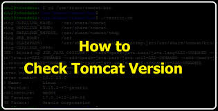 how to check tomcat version on linux