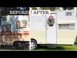 How To Paint A Vintage Camper Exterior