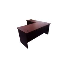An extremely handsome, solid mahogany desk with georgian the desk can be ordered in a number of different guises. Mf 027 L Shape Workstation Desk 160 X 70 X 75cm Mahogany With Black