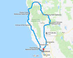 northern california road trip itinerary