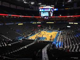 Chesapeake Energy Arena Section 214 Oklahoma City Thunder