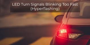 led turn signals blinking too fast