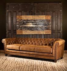 Buy Buckeye Leather Chesterfield Sofa