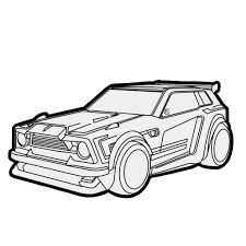 Make a coloring book with justice rocket league for one click. My Girlfriend Drew My Favorite Car Rocketleague