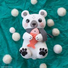 Shop with afterpay on eligible items. Diy Felt Bear Tutorial Learn How To Make A Cute Polar Bear Stuffie