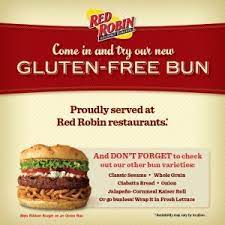 red robin gluten free buns