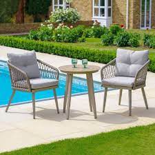 2 Seater Bistro Set Garden Furniture