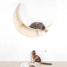 Wall Mounted Wood Cat Bed Mz Luna