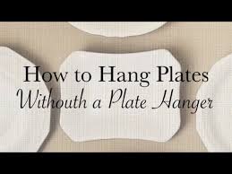 How To Hang Plates Without Using Plate