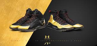 Details are still scarce on the new technology, but we know the debut colorway will be the undrtd — consisting of black, red, grey, and white —which you can see steph curry rocking in the photos above. Shoe Palace Under Armour Curry 1 4 25th Anniversary Pack Did You Know It Dropped