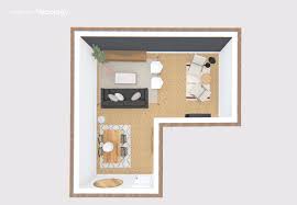 l shaped living room design in 2020