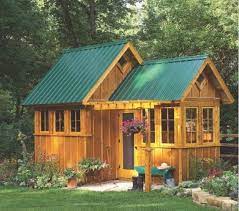 Cabin Shed Garden Shed Building Plans