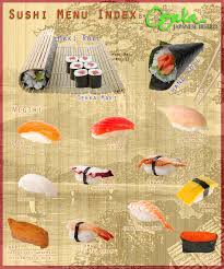 A Beginners Guide To The Sushi Menu Osaka Las Vegas