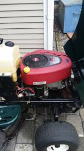 This is a two stroke, 1 cylinder model that pumps out 18 hp. Craftsman Lt1000 Lawn Tractor With Bagger New Jersey Hunters