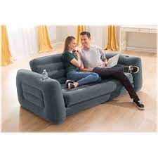 intex pull out inflatable sofa charcoal