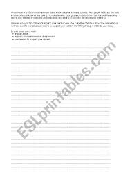 how to write a persuasive essay esl worksheet by mish cz 