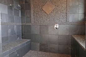 using natural stone in showers