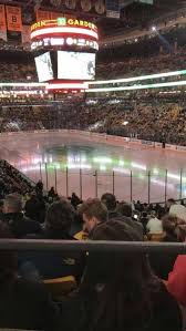 Td Garden Section Loge 8 Home Of Boston Bruins Boston