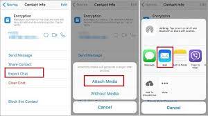 how to export whatsapp chat from iphone