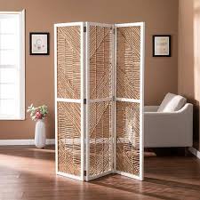 Wood Woven Room Divider
