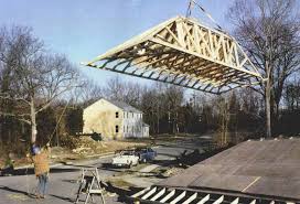 hip and valley roofs with trusses