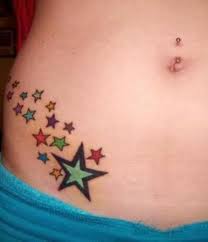 Indubitably tattoos for women have become popular among not only those belonging to the excessive hippy sort but also of the general women weather working or house wives. Lower Stomach Stars Tattoo Star Tattoo Designs Star Tattoos For Men Tattoo Designs And Meanings