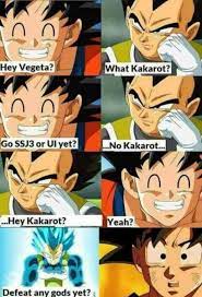 Dragon ball is more humorous and about goku's early adventures. Vegeta Finally Has A Come Back To Those Ssj3 Jokes Dragon Ball Super Funny Anime Dragon Ball Super Dragon Ball Artwork