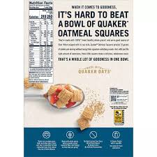 quaker oatmeal squares brown sugar 29