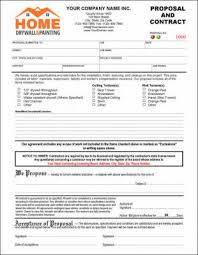 Fillable Forms For Painting Contractors