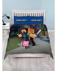 minecraft double duvet cover and