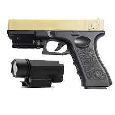Tactical Flashlight Laser Sight For Glock 17 19 18c 20mm Rail Airsoft Pistol Light Quick Detach Handgun Led Hunting Accessories Weapon Lights Aliexpress