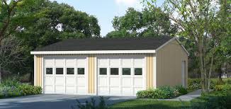 This modular garage is available in the workshop style. 2 Car Garage Kits 84 Lumber