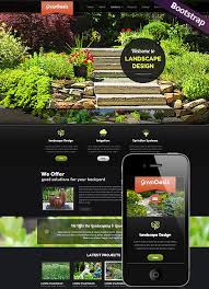 Landscape Design Bootstrap Template Id 300111706 From