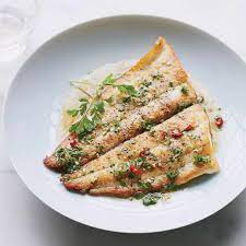 seared sole with lime sauce recipe