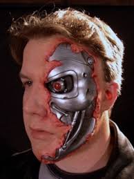 terminator mask prosthetic kit case